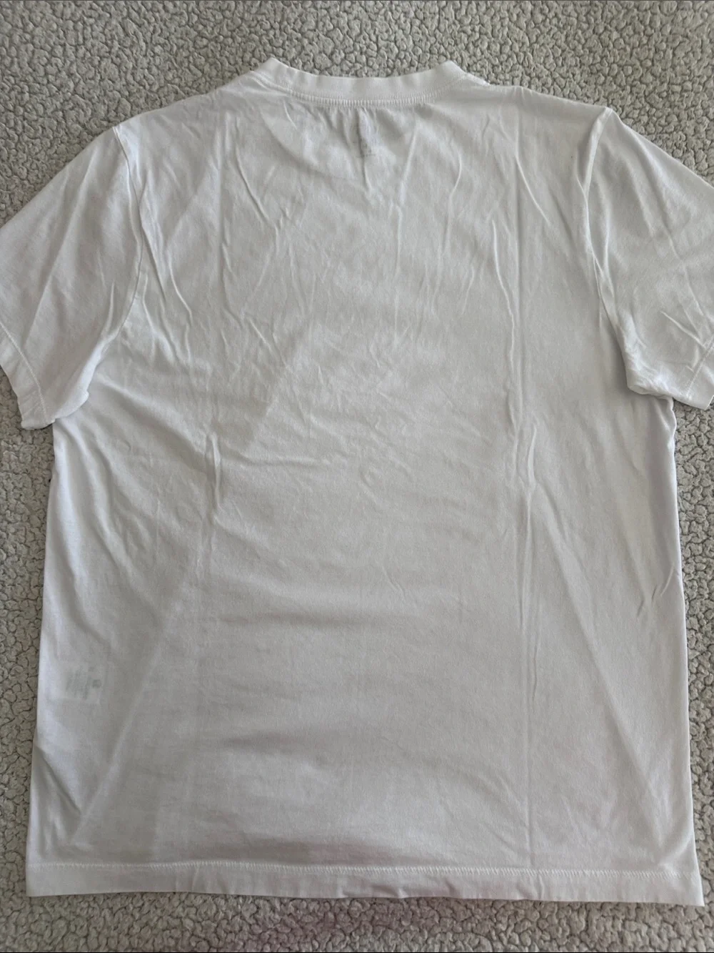 J. Crew Men’s Classic White Crewneck Short Sleeve Tee